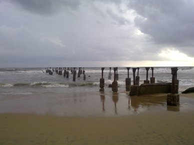 Kozhikode Beach, Kerala, India