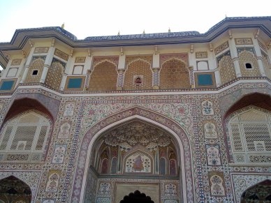 Entrance, Inside Amer Fort, Jaipur, India