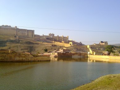 Front view, Amer Fort, Jaipur, India