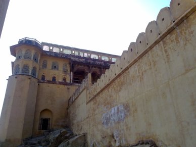 Walls, Amer Fort, Jaipur, India