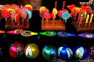 Lollipops on sale, Le Puy en Velay, France